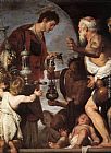 The Charity of St Lawrence by Bernardo Strozzi